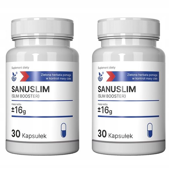 SANUSLIM Wspomaga kontrolę wagi Suplement diety 30 kaps. + GRATIS zdjęcie 3
