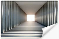 Fototapeta Do Biura NOWOCZESNA Tunel Abstrakcja Efekt 3D 368cm x 254cm
