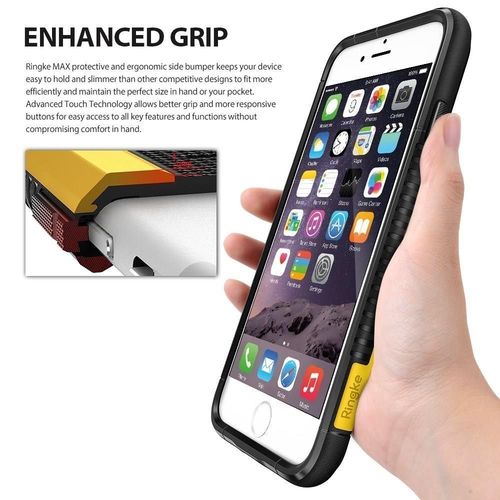Etui Ringke MAX iPhone 8 Plus / 7 Plus czarne na Arena.pl