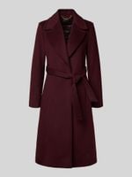 Lauren Ralph Lauren Płaszcz z kołnierzem z połami i wiązanym paskiem R36