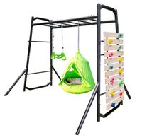 siłownia ogrodowa plac zabaw Monkey bar Trapezbocianie gniazdo namiot