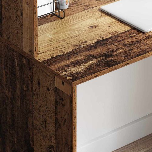 Biurko Stare drewno 102 x 50 x 124 cm Materiał drewnopochodny na Arena.pl