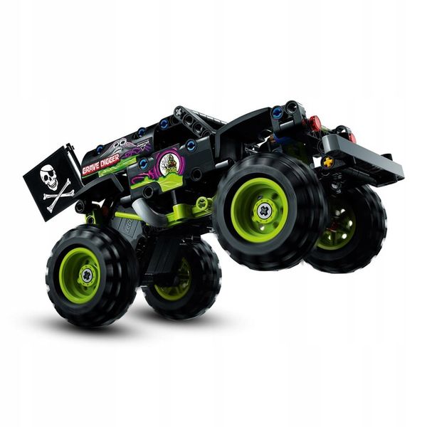 LEGO TECHNIC Monster Jam Grave Digger 42118 + GRATIS List do Mikołaja! zdjęcie 13