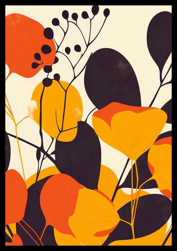 Plakat 68x98cm Ogrodowa Paleta na Arena.pl