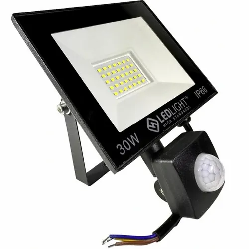 HALOGEN Naświetlacz LED SLIM CZUJNIK RUCHU zmierzchu reflektor z czujnikiem na Arena.pl