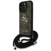 Etui Guess do iPhone 16 Pro Max, Brązowy