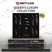 pretty love   golden black couples set