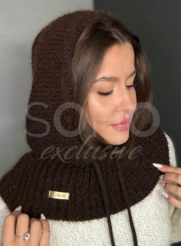 BALACLAVA CZAPKA KAPTUR KOMINIARKA GOLF UNISEKS MIĘKKI CIEPŁY MODNY K na Arena.pl