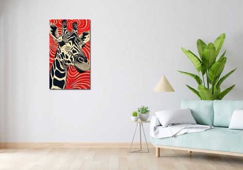 Obraz 50x90cm Wzrok Żyrafy na Arena.pl