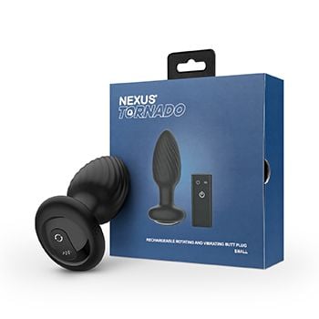 korek analny tornado butt plug small black nexus na Arena.pl