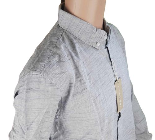 Męska koszula Tom Tailor - Relaxed 19976-0711 szara - rozmiar L na Arena.pl