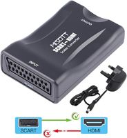 MISOTT Konwerter Scart do HDMI z kablem HDMI