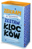 Skarbonka Happy. Zestaw klocków