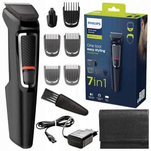 MASZYNKA GOLARKA PHILIPS TRYMER WŁOSY BRODA BEZPRZEWODOWA DO ZAROSTU + ETUI na Arena.pl