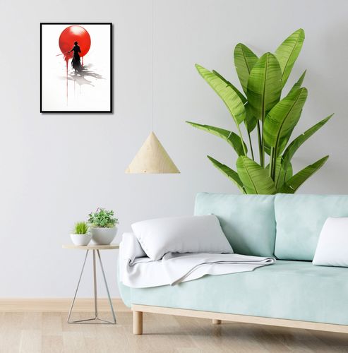 Plakat 40x50cm Samotny Samuraj na Arena.pl