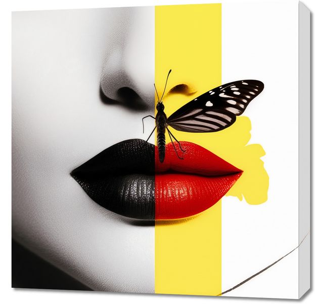 Obraz 70x70cm Motyla Piękność zdjęcie 1