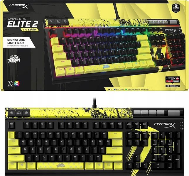 KLAWIATURA MECHANICZNA HyperX ALLOY Elit2 RGB TimTheTatman EDITION zdjęcie 2