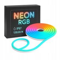 Taśma Neon Led RGB 12V Neon cięty na metry 6x12 max 50m