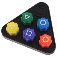 gonggi kości gra zręcznościowa squid game kostki podstawka trójkąt