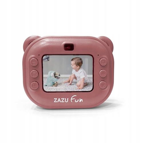 ZAZU Fun Aparat Cyfrowy dla Dzieci z Drukarką Pink na Arena.pl