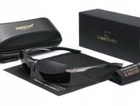 OKULARY Przeciwsłoneczne POLARYZACJA UV Nerdy BOX Etui PREMIUM KINGSEVEN