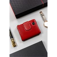 kompaktowy portfel damski ze skóry naturalnej - peterson