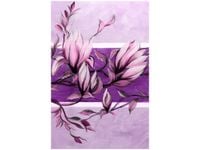 OBRAZ FIOLETOWY KWIAT MAGNOLII