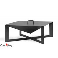 PALENISKO OGRODOWE Z POKRYWKĄ COOKKING CUBA PROSTOKĄTNE WYMIARY 70 X 70 CM