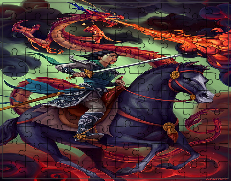 Puzzle Mulan zdjęcie 1