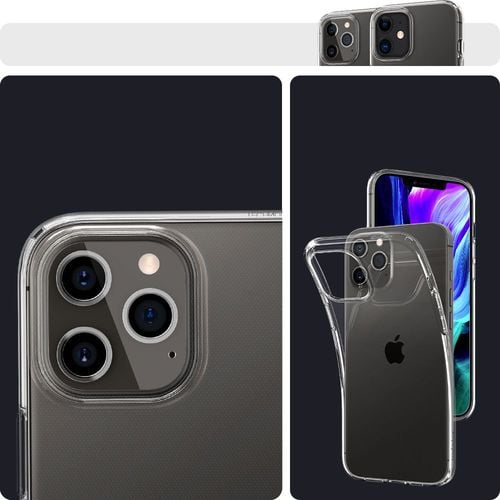 spigen liquid crystal iphone 12 / 12 pro crystal clear na Arena.pl