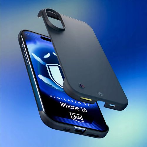 Ultralekkie etui na Apple iPhone 16 - 3mk Just20g Matt Case na Arena.pl