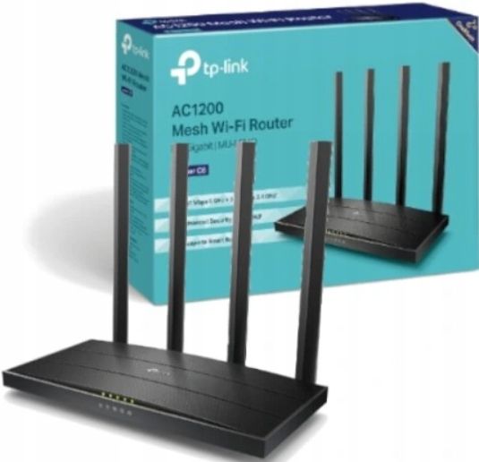 Router TP-LINK Archer C6 AC1200 Serwer VPN WPS wif zdjęcie 10