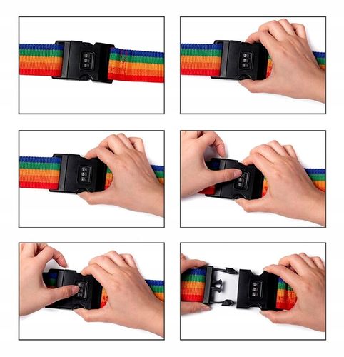 Pas Do Bagażu Walizki Torby Spinający Podróżny Kod na Arena.pl