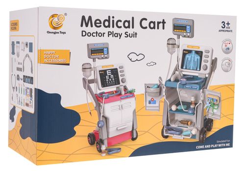 Zestaw Lekarza Z Ekg + Akcesoria Niebieski na Arena.pl