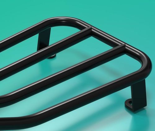 Bagażnik motocyklowy Artudatech do Vespa GT GTS GTV 125-300 czarny matowy na Arena.pl