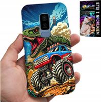 ETUI DO SAMSUNG GALAXY S9 PLUS -DINOZAUR W MONSTERTRUCKU WZORY DLA DZIECI