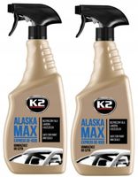 MOCNY Odmrażacz do Szyb Zamków OKIEN SKUTECZNY ŚRODEK K2 Alaska 2 szt