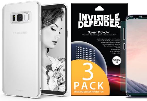 ETUI CASE RINGKE SLIM GALAXY S8 + 3X FOLIA 3D na Arena.pl