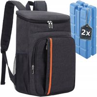 PLECAK TERMICZNY TERMOIZOLACYJNA PODRÓŻNA TORBA TURYSTYCZNA + 2x