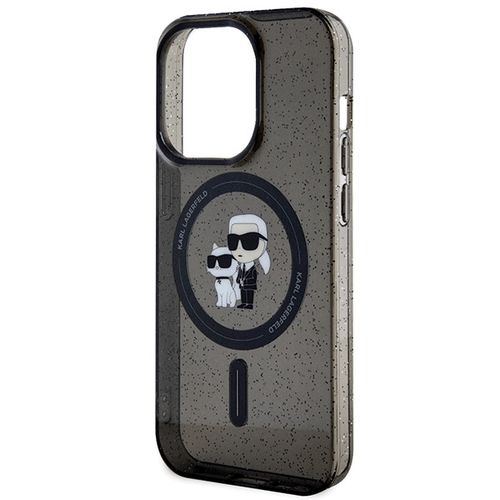 Etui Karl Lagerfeld do iPhone 15 Pro, Czarny, MagSafe na Arena.pl