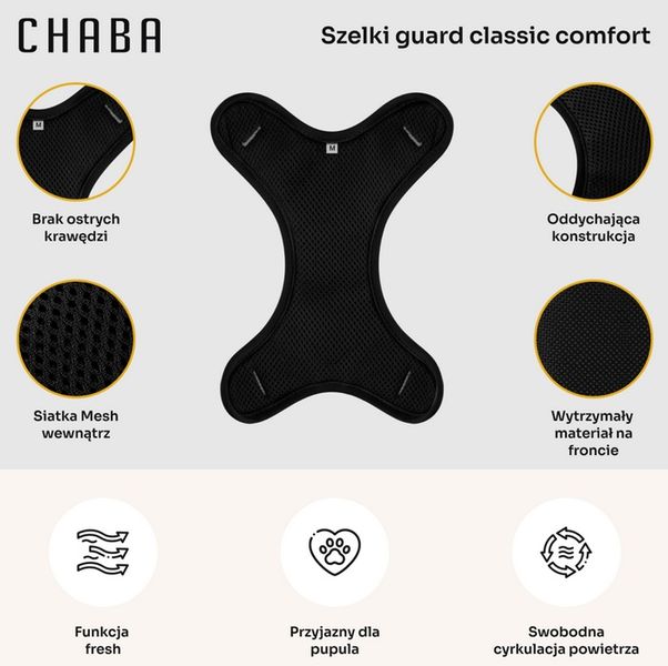 CHABA Szelki Guard Comfort Classic M czerwone zdjęcie 4