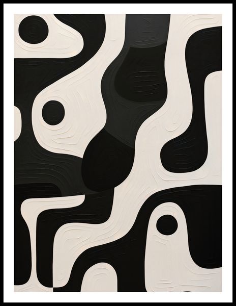 Plakat 60x80cm Kontrastowa Harmonia zdjęcie 3