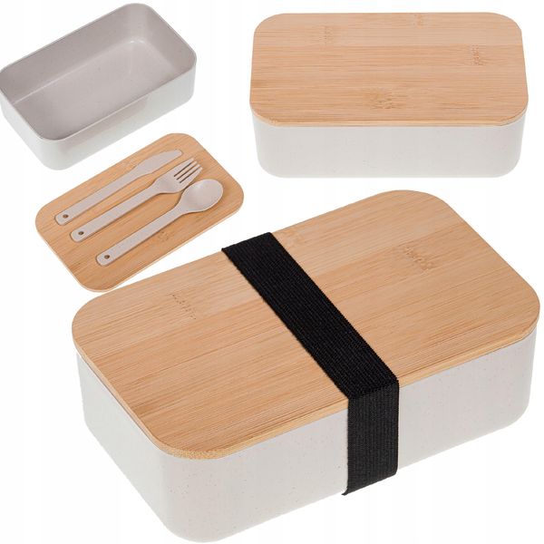 LUNCH BOX BIAŁY NR:7444 zdjęcie 2