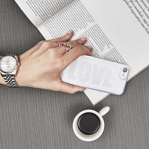 Puro Aqua Love - Etui iPhone X (White) na Arena.pl