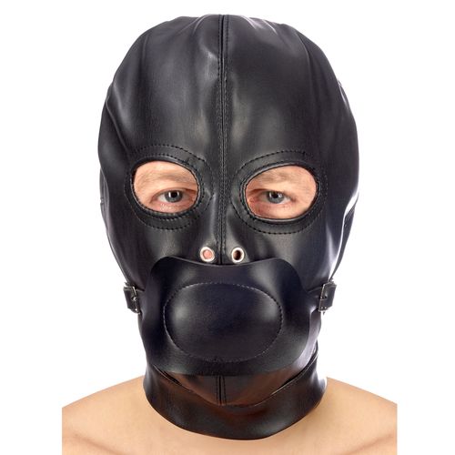 maska hood in leatherette with removable gag na Arena.pl