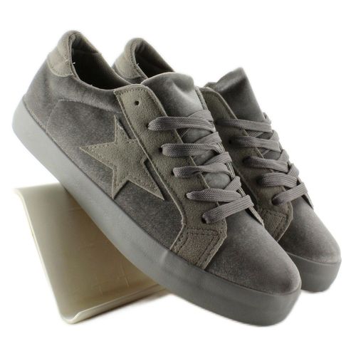 Aksamitne trampki BL70P Grey r.38 na Arena.pl