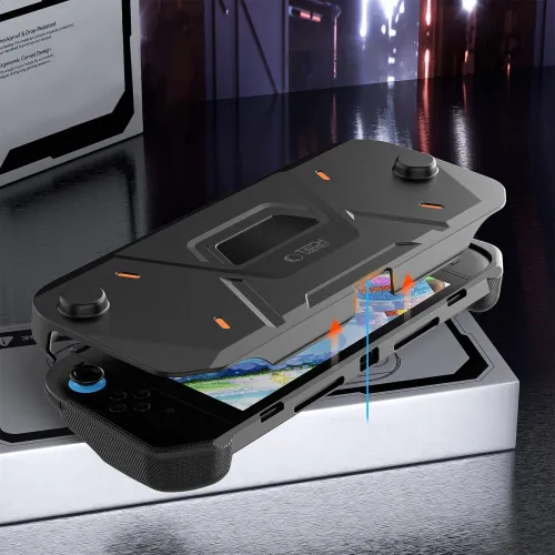 etui tech-protect carbonox na nintendo switch 2 - czarne na Arena.pl