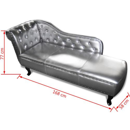Leżanka Chesterfield, srebrna na Arena.pl