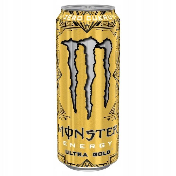 Monster Ultra Gold Napój energetyczny 500ml x12 zdjęcie 3