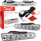 ŚWIATŁA DZIENNE LED DO JAZDY DZIENNEJ DRL 506HP LAMPY 12V 24V 1000LM